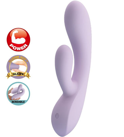 PRETTY LOVE - VIBRATEUR ROSOLYN RABBIT 10 VIBRATIONS VIOLET by PRETTY LOVE