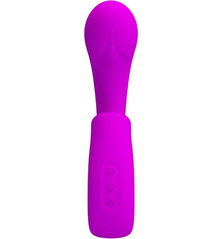 PRETTY LOVE - SIBEL VIBRATEUR POINT G + STIMULATEUR CLITORIS SIBEL 10 VIBRATIONS VIOLET by PRETTY LOVE