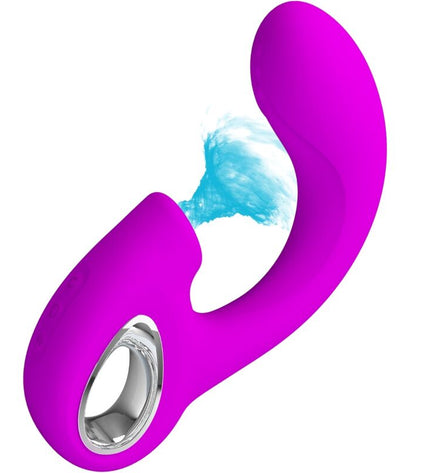 PRETTY LOVE - SIBEL VIBRATEUR POINT G + STIMULATEUR CLITORIS SIBEL 10 VIBRATIONS VIOLET by PRETTY LOVE