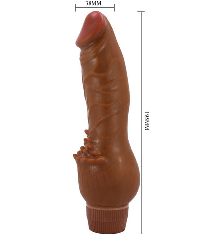 BAILE - VIBRATEUR RÉALISTE BARBARA 19,5 CM MULÂTRE by BAILE
