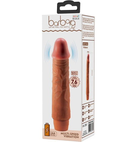 BAILE - VIBRATEUR REALISTE JEFF 19,5 CM MULATTO by BAILE