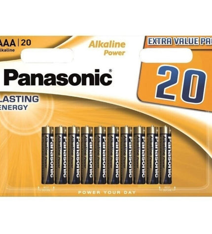 PANASONIC - PILE ALCALINE AAA BRONZE LR03 BLISTER*20 by PANASONIC