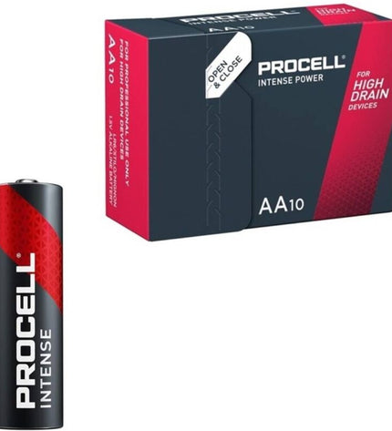 PROCELL - INTENSE POWER ALCALINE LR6 AA 1,5V BOÎTE*10 by PROCELL