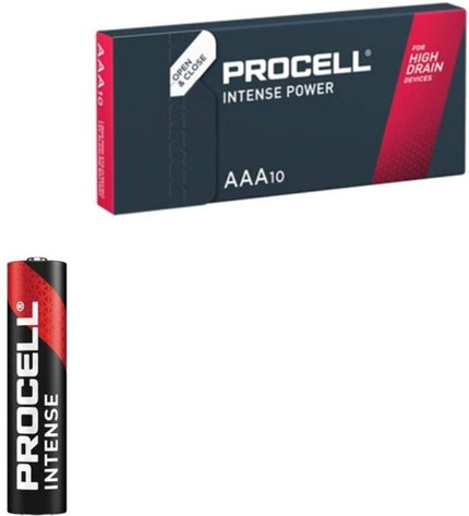 PROCELL - INTENSE POWER ALCALINE LR03 AAA 1,5V BOÎTE*10 by PROCELL