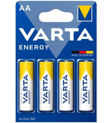 VARTA - PILE ALCALINE ENERGY AA LR6 BLISTER*4 by VARTA