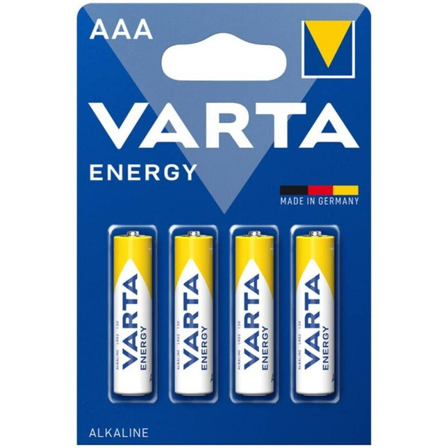 VARTA - PILE ALCALINE ENERGY AAA LR03 BLISTER*4 by VARTA
