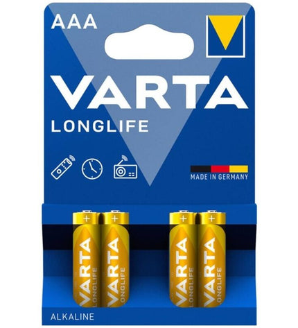 VARTA - PILE ALCALINE AAA LONGUE DURÉE LR03 BLISTER*4 by VARTA