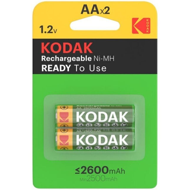 KODAK - BLISTER DE PILES RECHARGEABLES HR6 AA 2600mAh*2 by KODAK