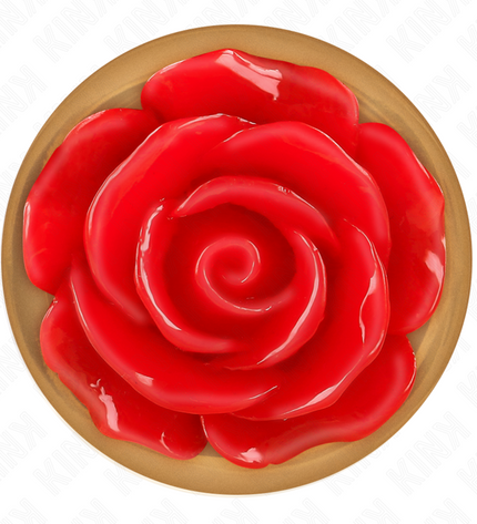KINK - PLUG ANAL OR ROSE AVEC ROSE ROUGE S by KINK PLEASURE PLUGS