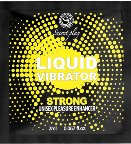 SECRETPLAY - VIBRATEUR UNIDOSE LIQUIDE FORT 2 ML - Concombre Boutique