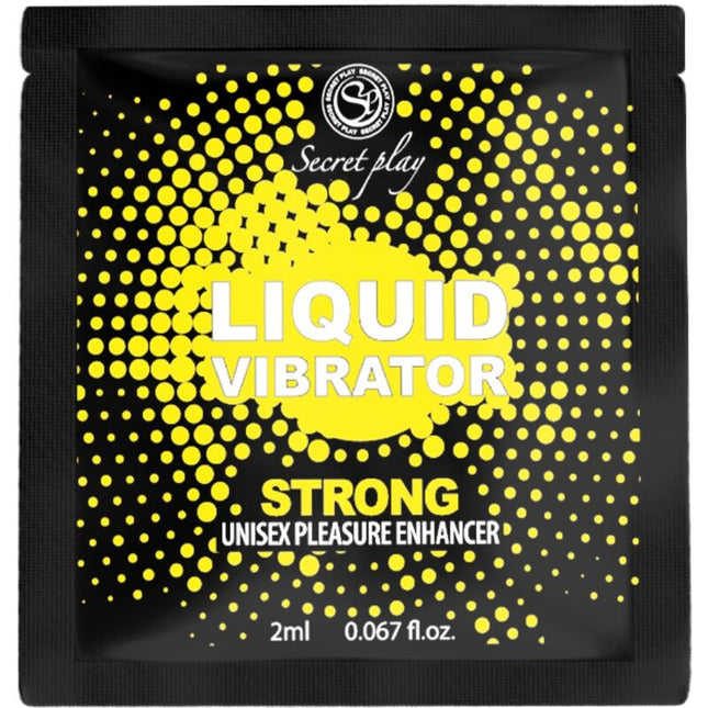 SECRETPLAY - VIBRATEUR UNIDOSE LIQUIDE FORT 2 ML - Concombre Boutique