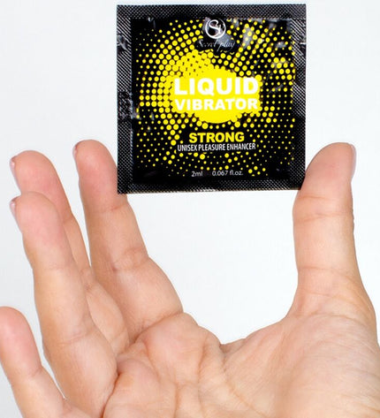 SECRETPLAY - VIBRATEUR UNIDOSE LIQUIDE FORT 2 ML - Concombre Boutique