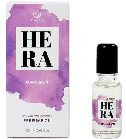 SECRETPLAY - HERA PARFUM NATUREL PHÉROMONES EN HUILE POUR FEMME 20 ML by SECRETPLAY COSMETIC