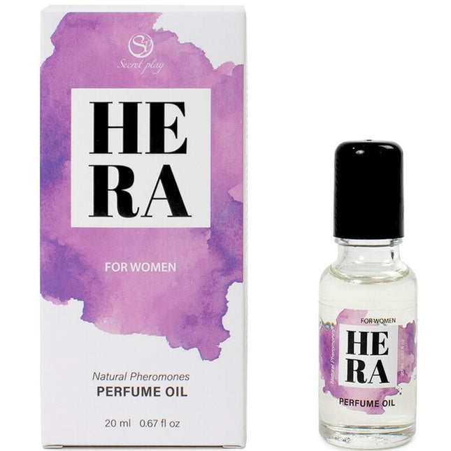 SECRETPLAY - HERA PARFUM NATUREL PHÉROMONES EN HUILE POUR FEMME 20 ML by SECRETPLAY COSMETIC