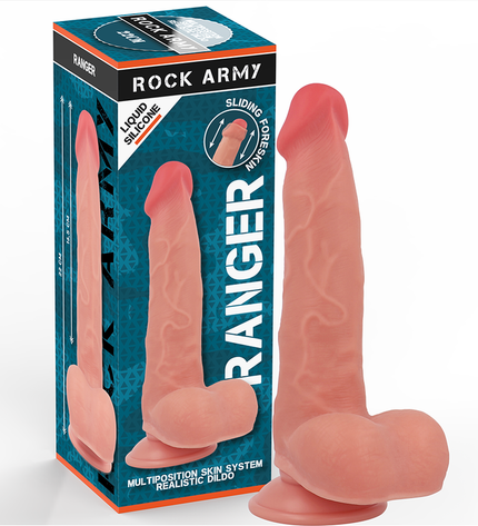ROCKARMY - RANGER EN SILICONE LIQUIDE 22 CM -O- 3,6 CM by ROCK ARMY