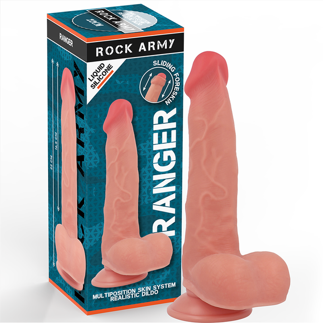 ROCKARMY - RANGER EN SILICONE LIQUIDE 22 CM -O- 3,6 CM by ROCK ARMY