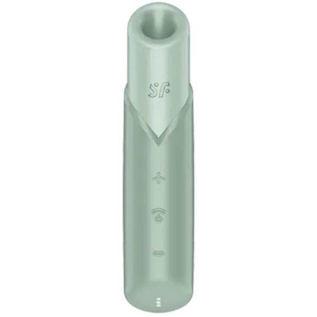 SATISFYER - STIMULATEUR DE CLITORIS NAUGHTY KISS WAVE AIGUE-MARINE by SATISFYER AIR PULSE