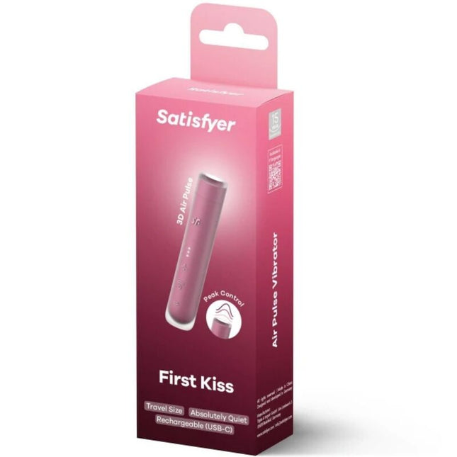 SATISFYER - STIMULATEUR DE CLITORIS FIRST KISS WAVE GARNET by SATISFYER AIR PULSE