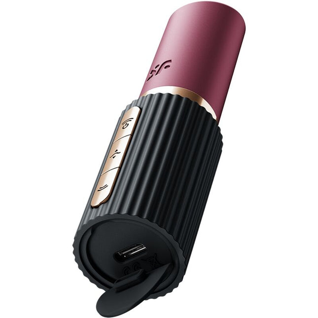 SATISFYER - STIMULATEUR DE CLITORIS PRO 2 KISS WAVE GRENAT / NOIR by SATISFYER AIR PULSE