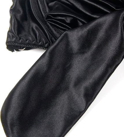 SUBBLIME - 955205 ENSEMBLE SOUTIEN-GORGE AVEC NŒUD NOIR RÉGLABLE L/XL by SUBBLIME SETS