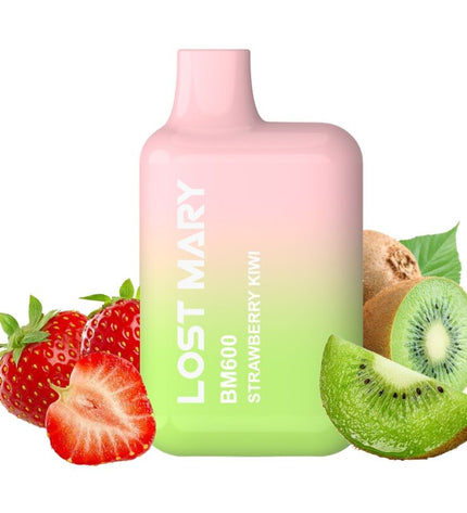 LOST MARY - BM600 VAPER NICOTINE 2% JETABLE FRAISE KIWI by LOST MARY