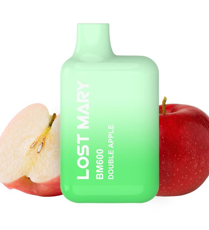 LOST MARY - BM600 VAPER NICOTINE 2% JETABLE DOUBLE POMME by LOST MARY