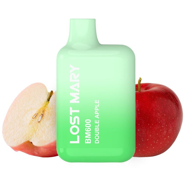 LOST MARY - BM600 VAPER NICOTINE 2% JETABLE DOUBLE POMME by LOST MARY
