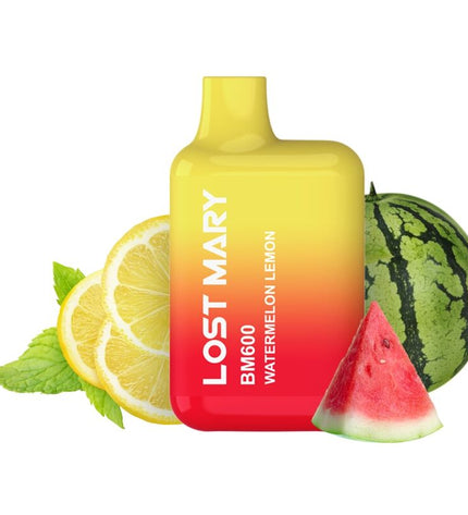 LOST MARY - BM600 VAPER NICOTINE 2% JETABLE PASTÈQUE CITRON by LOST MARY