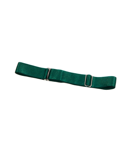 SUBBLIME - 955441 ROBE À BRETELLES EN CUIR VERT L/XL by SUBBLIME DRESSES