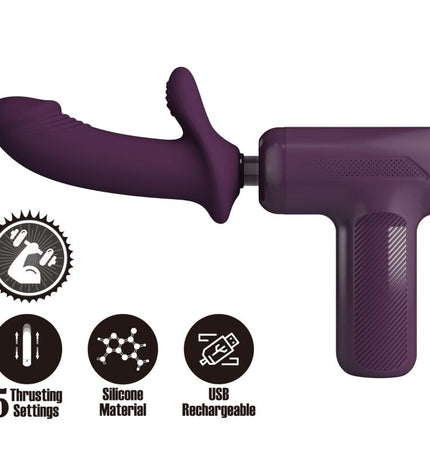 PRETTY LOVE - MASSEUR DJ SCHOLAR 5 RÉGLAGES VIOLET by PRETTY LOVE C-TYPE