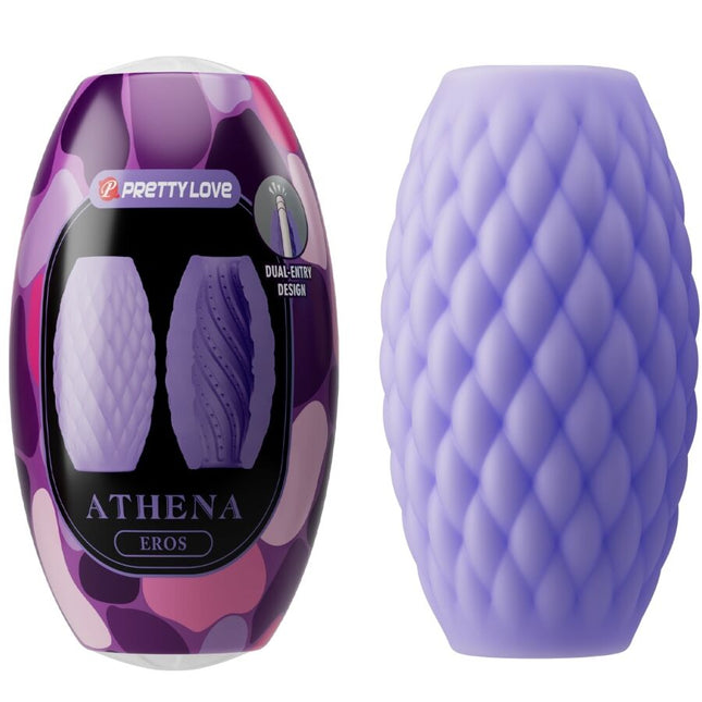 PRETTY LOVE - MASTURBATEUR POUR HOMME EN SILICONE ATHENA EROS VIOLET by PRETTY LOVE