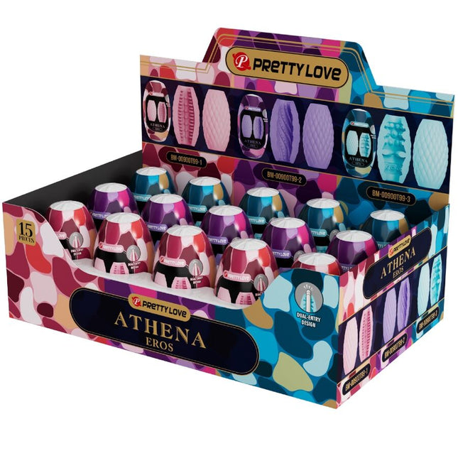 PRETTY LOVE - ATHENA EROS PACK 15 MASTURBATEURS MASCULINS DIVERS by PRETTY LOVE