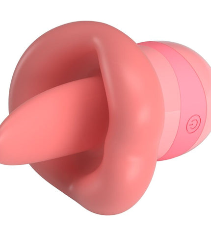 PRETTY LOVE - STIMULATEUR DE CLITORIS KYLEE TONGUE 10 VIBRATIONS ROSE NUDE by PRETTY LOVE