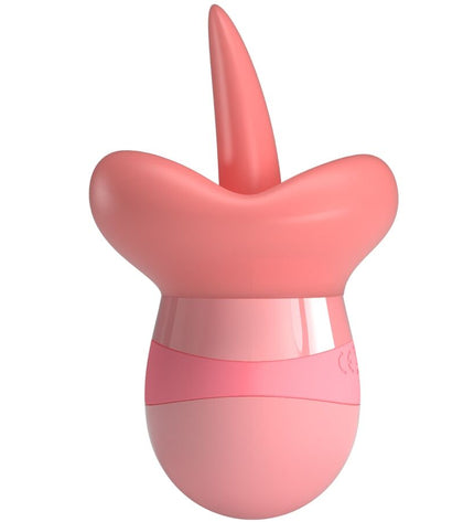 PRETTY LOVE - STIMULATEUR DE CLITORIS KYLEE TONGUE 10 VIBRATIONS ROSE NUDE by PRETTY LOVE