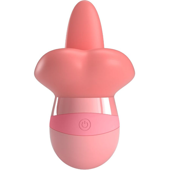 PRETTY LOVE - STIMULATEUR DE CLITORIS KYLEE TONGUE 10 VIBRATIONS ROSE NUDE by PRETTY LOVE