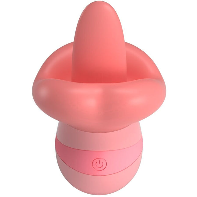 PRETTY LOVE - STIMULATEUR DE CLITORIS KYLEE TONGUE 10 VIBRATIONS ROSE NUDE by PRETTY LOVE