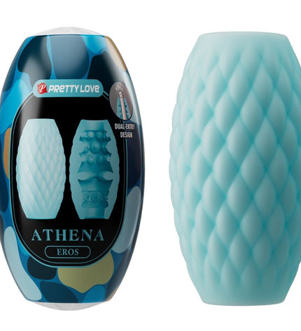 PRETTY LOVE - MASTURBATEUR POUR HOMME EN SILICONE ATHENA EROS BLEU CIEL by PRETTY LOVE