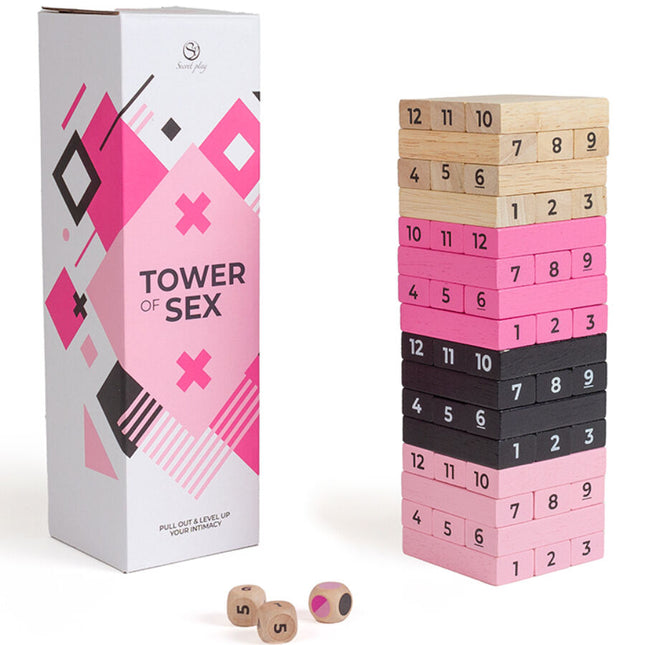 SECRETPLAY - JEU EN BOIS LA TOUR DU SEXE by SECRETPLAY 100% GAMES