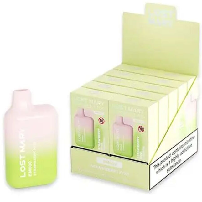 LOST MARY - BM600 VAPER NICOTINE 2% JETABLE FRAISE KIWI by LOST MARY