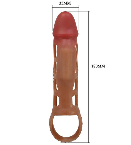 PRETTY LOVE - MANCHON PÉNIS VIBRANT PRESTON 18 CM by PRETTY LOVE