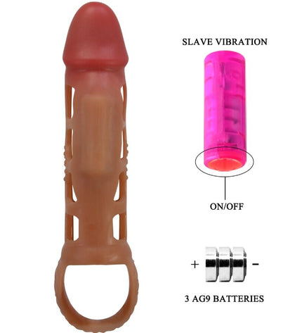 PRETTY LOVE - MANCHON PÉNIS VIBRANT PRESTON 18 CM by PRETTY LOVE