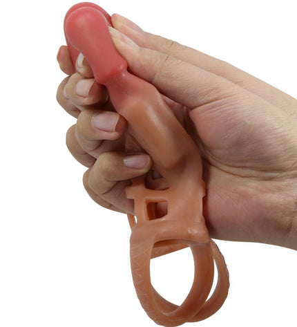 PRETTY LOVE - MANCHON PÉNIS VIBRANT PRESTON 18 CM by PRETTY LOVE