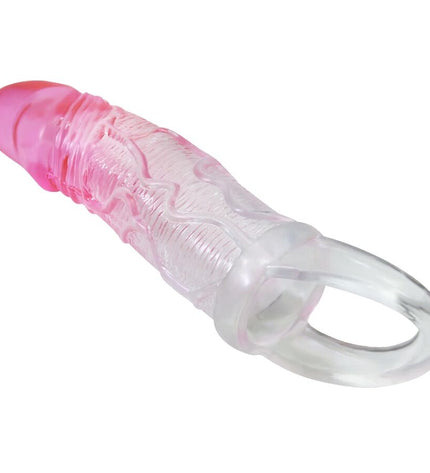 PRETTY LOVE - ODES GAINE D'AGRANDISSEMENT RÉALISTE DE 2 CM POUR PÉNIS ROSE by PRETTY LOVE