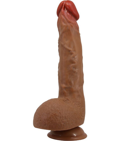 BAILE - MAGNIFIQUE VIBRATEUR RÉALISTE WILKS 5 RÉGLAGES 25 CM MULATO by BAILE