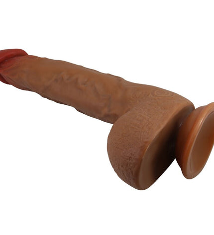 BAILE - MAGNIFIQUE VIBRATEUR RÉALISTE WILKS 5 RÉGLAGES 25 CM MULATO by BAILE