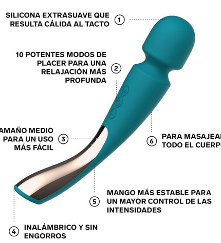 LELO - SMART MEDIUM WAND 2 AQUA MASSAGER by LELO