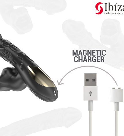 IBIZA - VIBRATEUR ET STIMULATEUR DE CLITORIS AVEC EFFET DE MORDRE ET DE ROTATION by IBIZA TECHNOLOGY