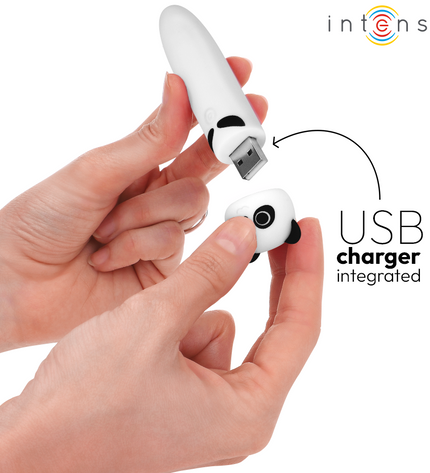 INTENSE - POH PANDA BULLET VIBRANT RECHARGEABLE USB 10 X 2,2 CM by INTENSE FUN TOYS