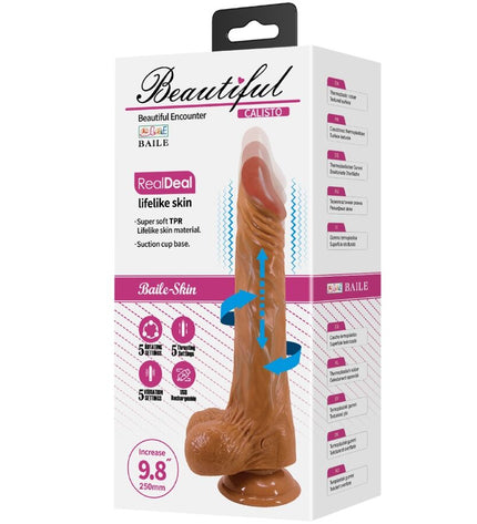 BAILE - CALISTO GODE RÉALISTE 24 CM CHAIR by BAILE VIBRATORS