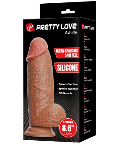 PRETTY LOVE - GODE ULTRA RÉALISTE ACHILLE 22 CM by PRETTY LOVE HIGH GRADE